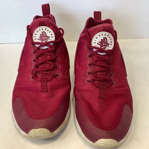 Women's Nike Air Huarache Run Ultra Running Shoes Red Size 8.5 #819151-601 - Picture 4 of 8